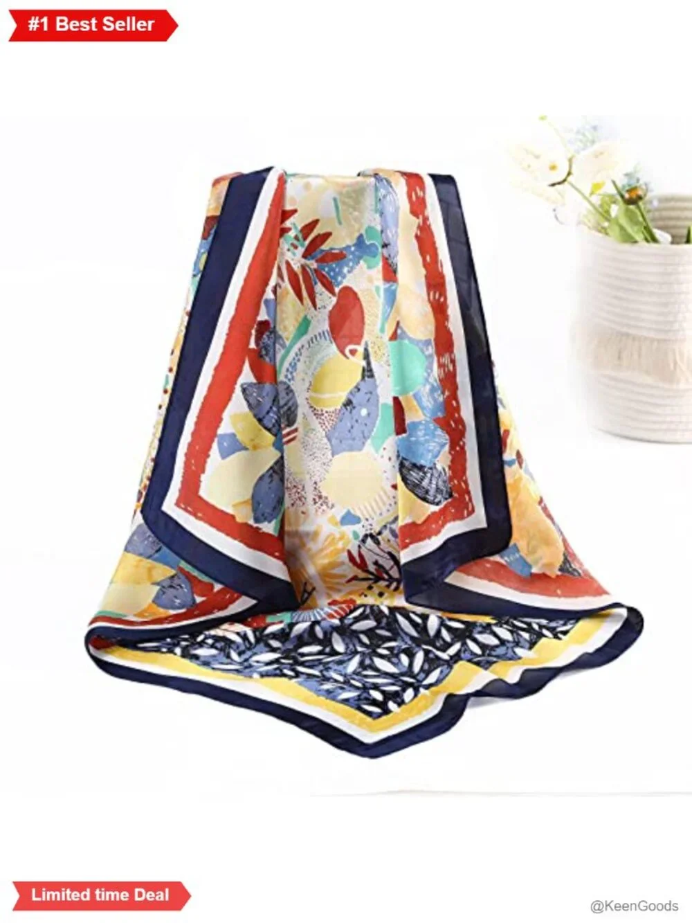Satin Square Head Scarf 27.5
